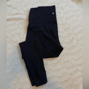 Black Lululemon Leggings Size 14